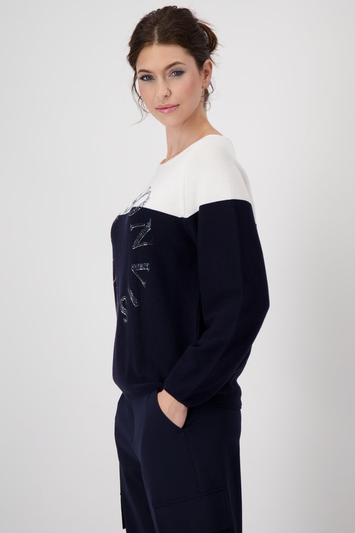 Monari Pullover Deep Ocean