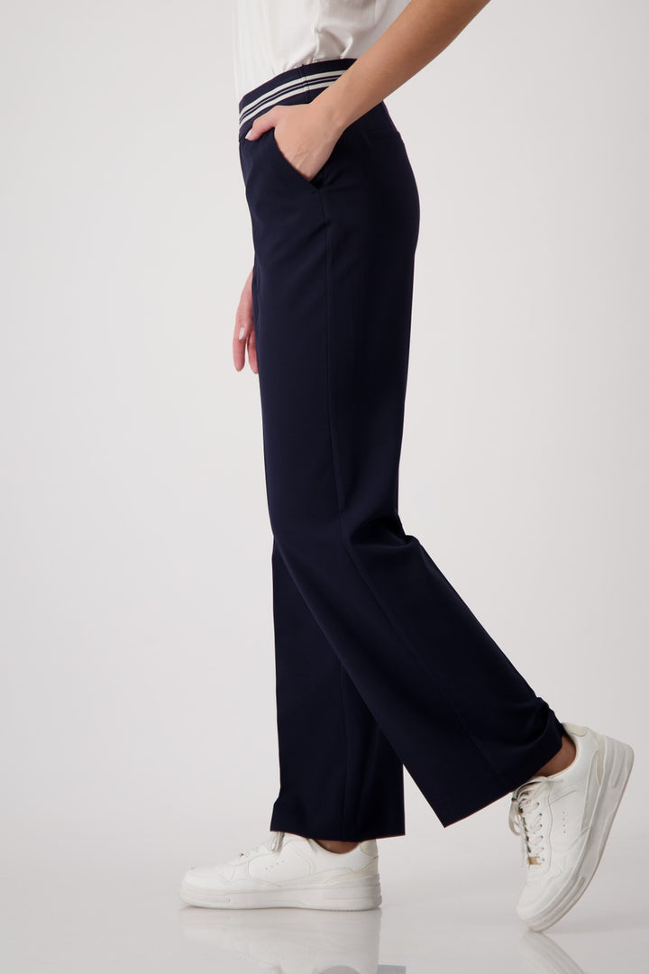 Monari Trousers Deep Ocean