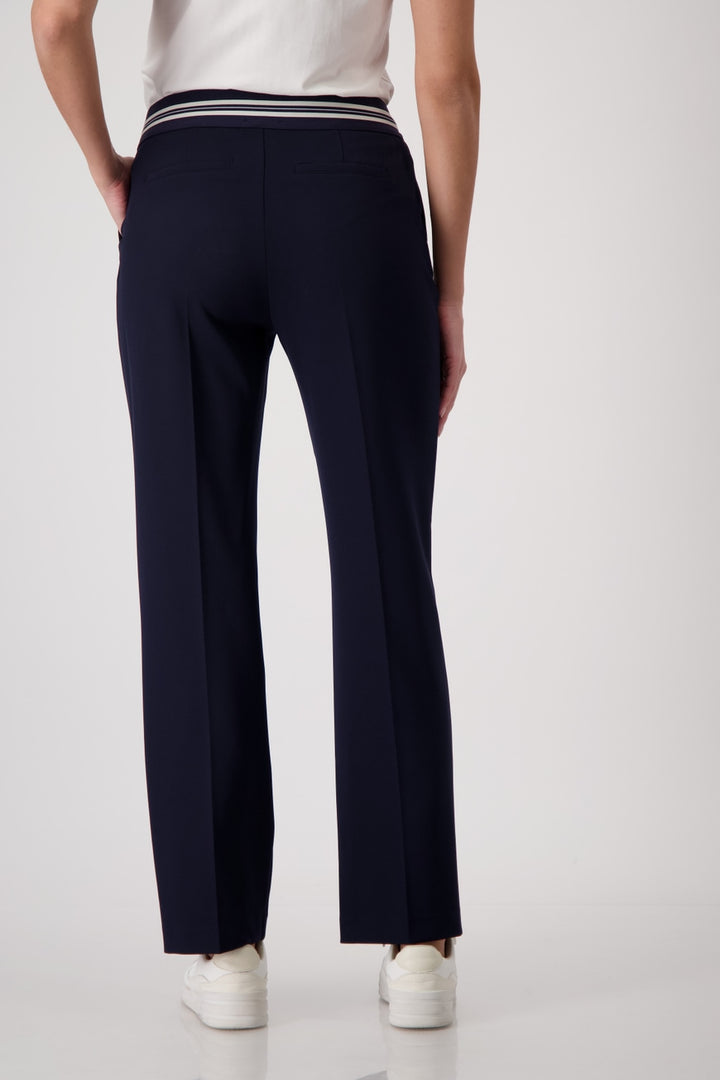 Monari Trousers Deep Ocean