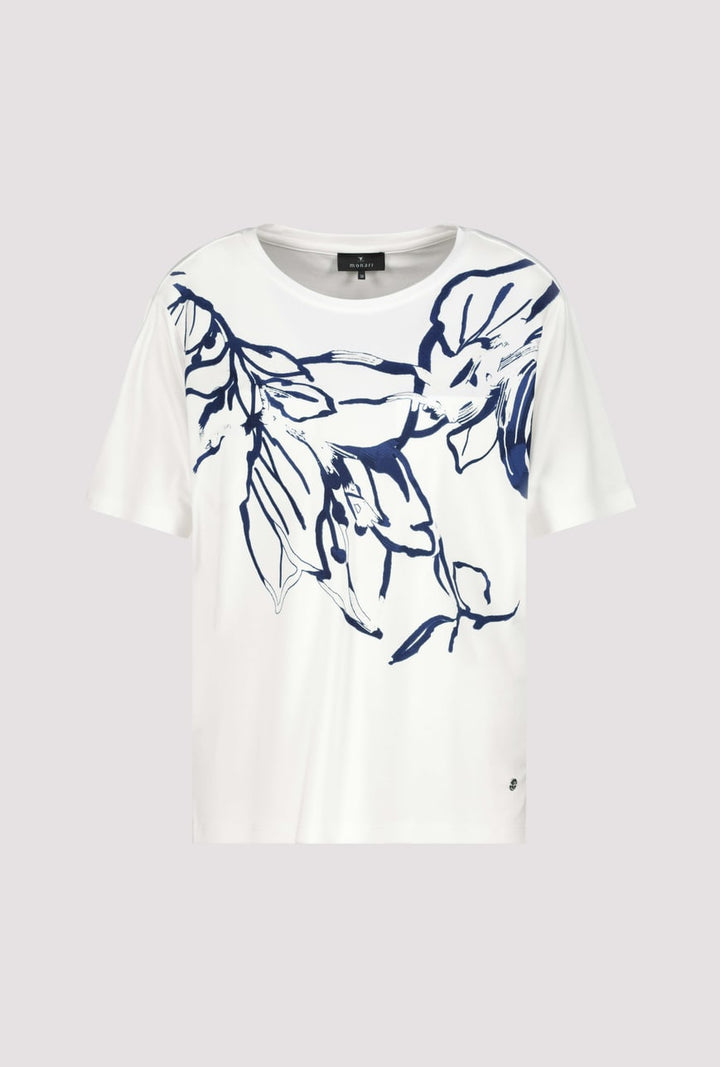 Monari Floral T-Shirt Off-White