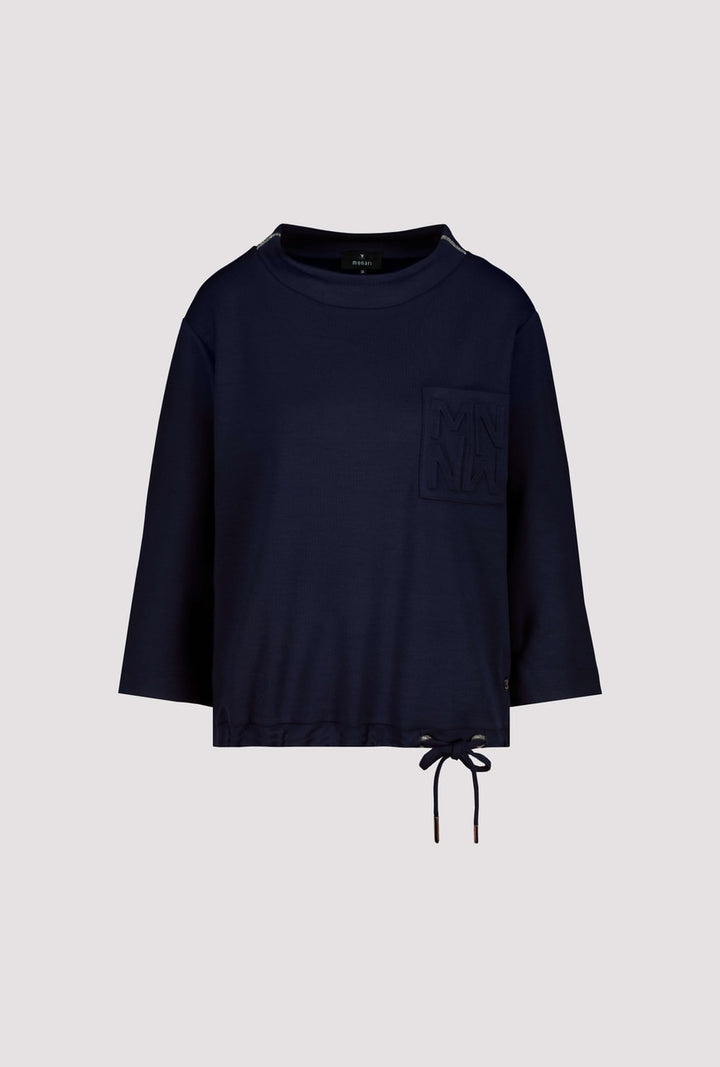 Monari Sweatshirt Deep Ocean