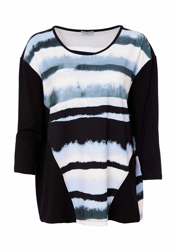 Naya Tie Dye Stripped Top