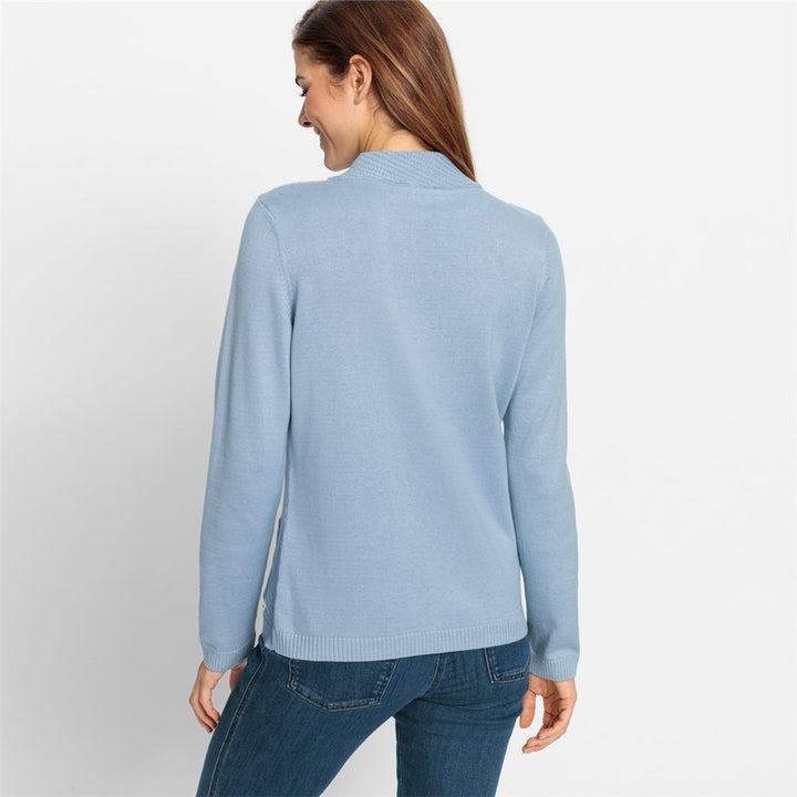 Olsen Light Blue Cardigan Long Sleeves