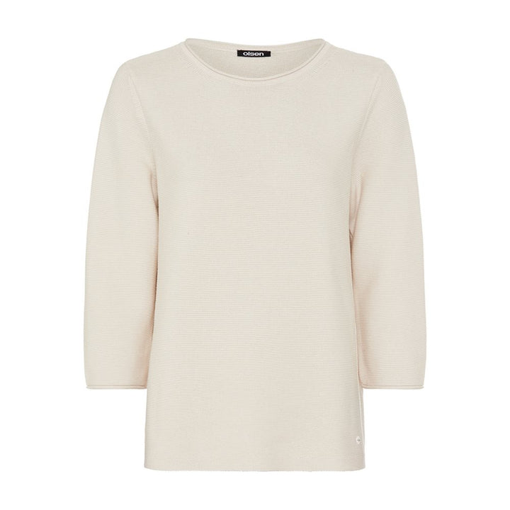 Olsen Pullover Long Sleeves Canvas Beige