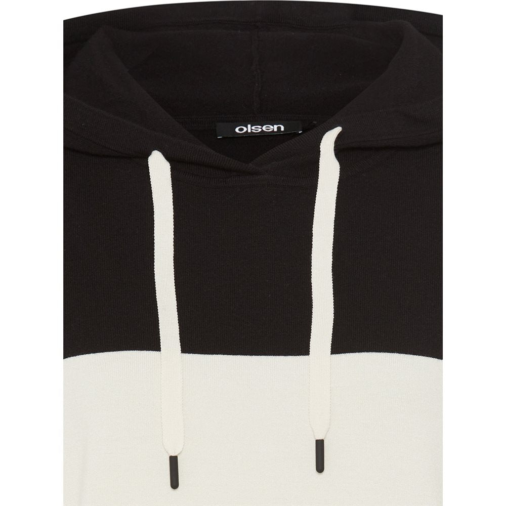 Olsen Black Pullover Long Sleeves