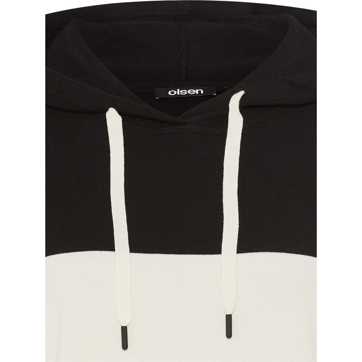 Olsen Black Pullover Long Sleeves