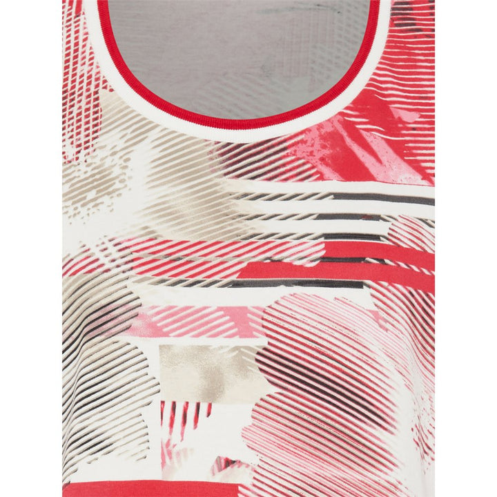 Olsen Red Rose T-Shirt Long Sleeves