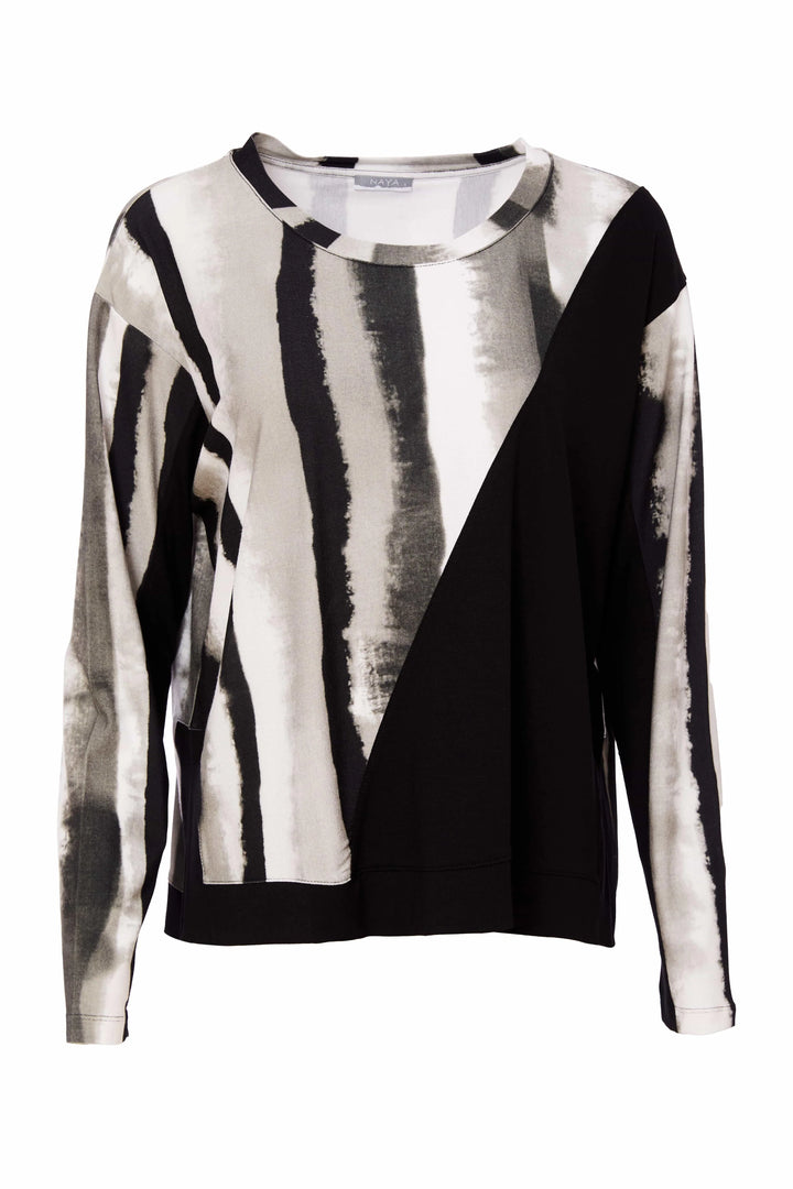 Naya Tie Dye Stripe Top