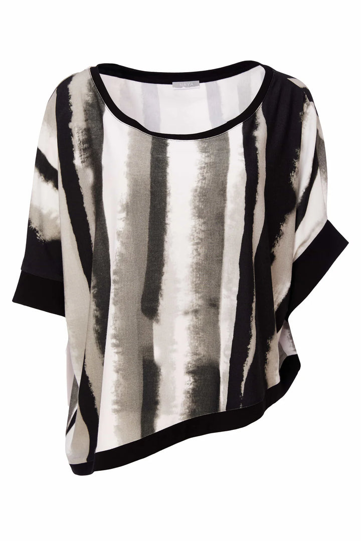 Naya Tie Dye Stripped Top