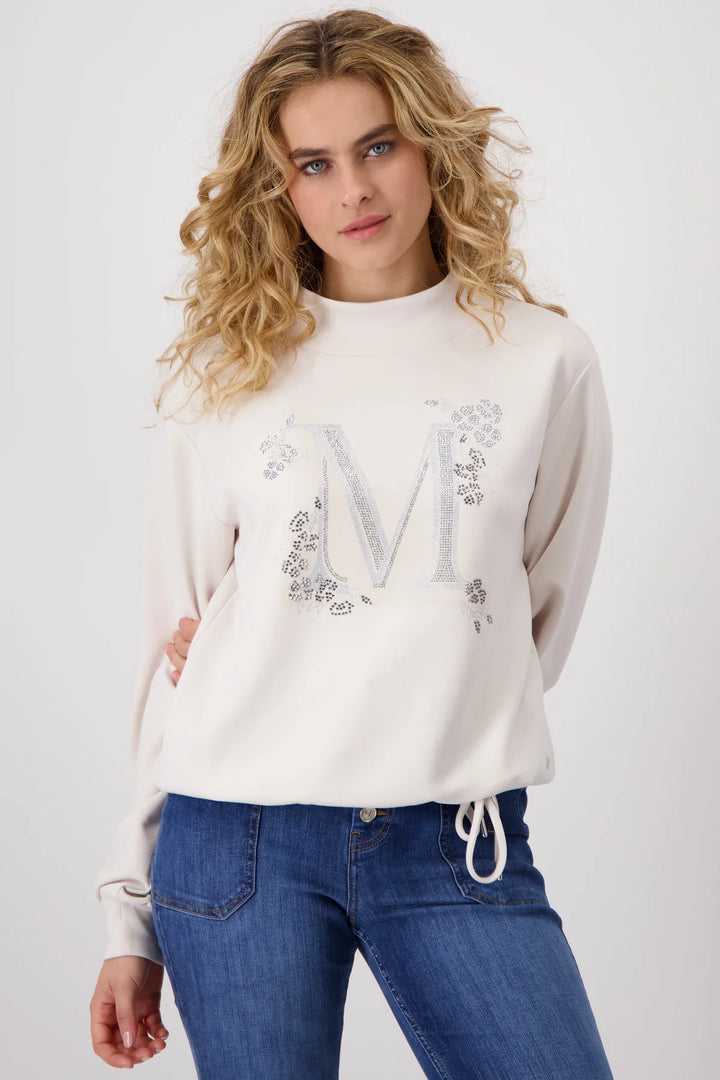 Monari Creamy Beige Sweatshirt