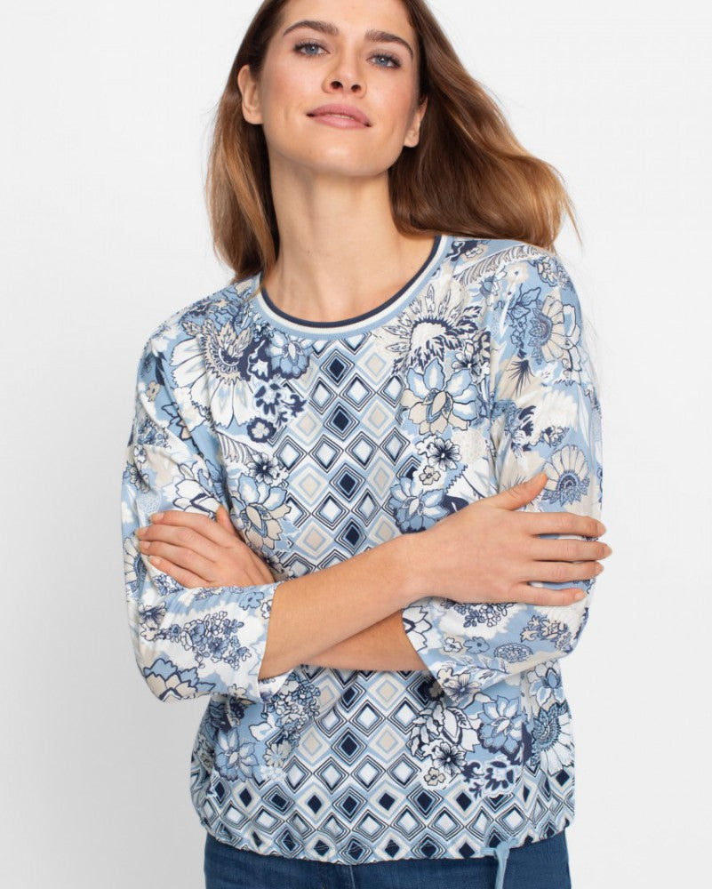 Olsen Pattern Mix Top