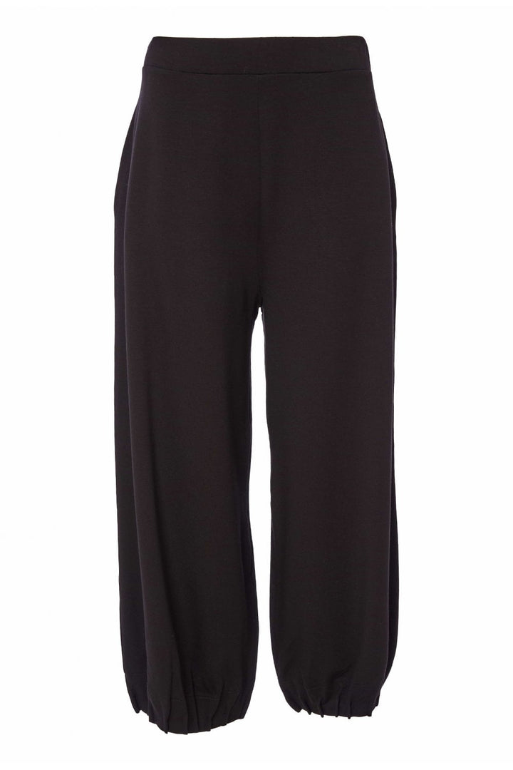 Naya Wide Leg Trouser with Tuck Hem Detail